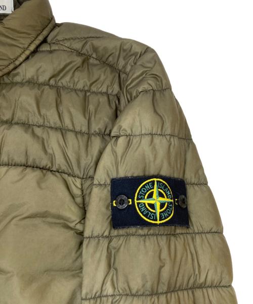 STONE ISLAND（ストーンアイランド）STONE ISLAND (ストーンアイランド) YARN DOWN SHIRT カーキ サイズ:Sの古着・服飾アイテム
