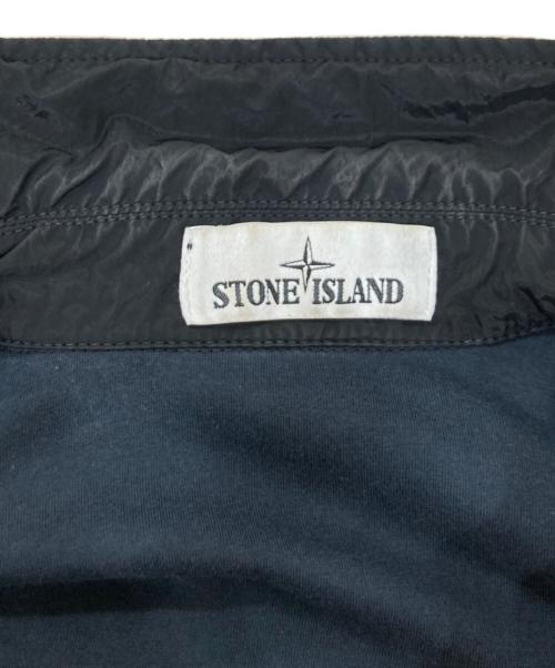 STONE ISLAND（ストーンアイランド）STONE ISLAND (ストーンアイランド) NYLON METAL OVERSHIRT ブラック サイズ:Sの古着・服飾アイテム