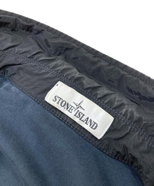 STONE ISLAND（ストーンアイランド）STONE ISLAND (ストーンアイランド) NYLON METAL OVERSHIRT ブラック サイズ:Sの古着・服飾アイテム