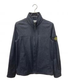 STONE ISLAND（ストーンアイランド）の古着「ウール混ジップアップブルゾン」｜ブラック