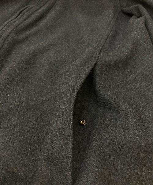 STONE ISLAND（ストーンアイランド）STONE ISLAND (ストーンアイランド) ウール混ジップアップブルゾン ブラック サイズ:Sの古着・服飾アイテム