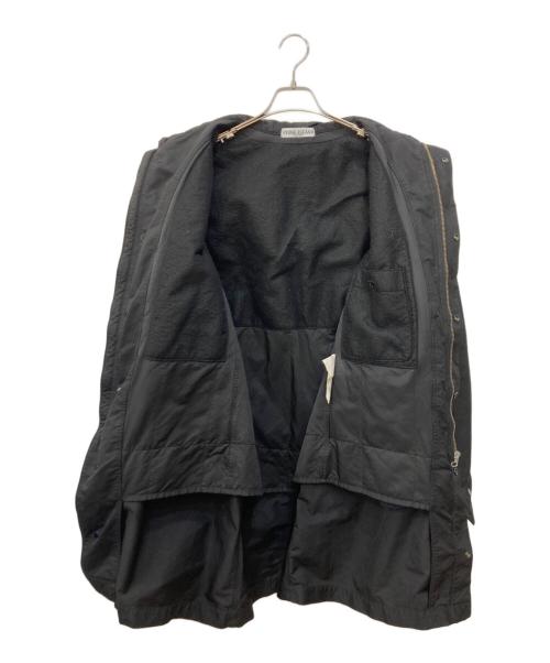 STONE ISLAND（ストーンアイランド）STONE ISLAND (ストーンアイランド) ライナー付モッズコート ブラック サイズ:Sの古着・服飾アイテム