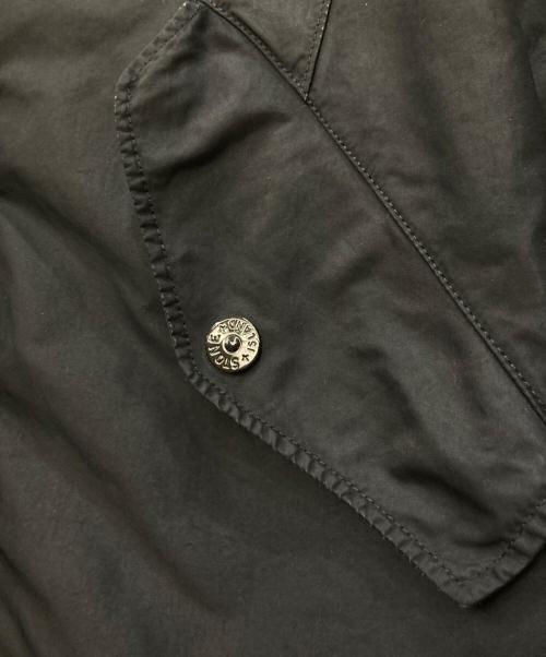 STONE ISLAND（ストーンアイランド）STONE ISLAND (ストーンアイランド) ライナー付モッズコート ブラック サイズ:Sの古着・服飾アイテム