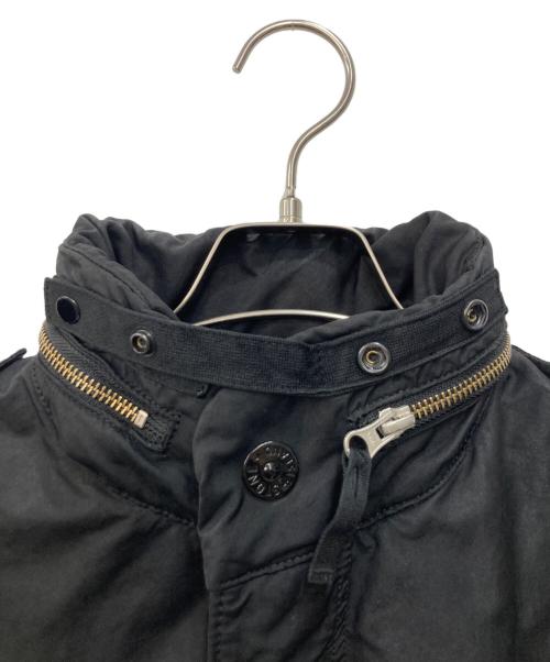 STONE ISLAND（ストーンアイランド）STONE ISLAND (ストーンアイランド) ライナー付モッズコート ブラック サイズ:Sの古着・服飾アイテム