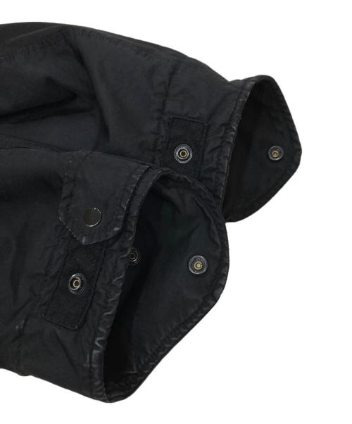 STONE ISLAND（ストーンアイランド）STONE ISLAND (ストーンアイランド) ライナー付モッズコート ブラック サイズ:Sの古着・服飾アイテム