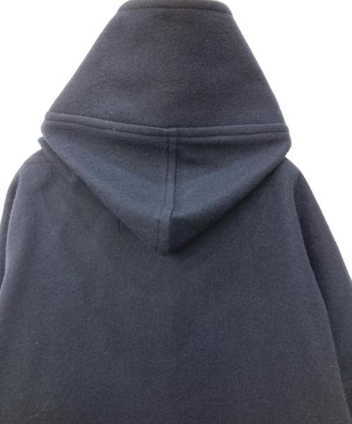 HACKNEY UNION WORKHOUSE（ハックニーユニオン ワークハウス）hackney union workhouse (ハックニーユニオン ワークハウス) フィッシャーマンロングコート ネイビー サイズ:36の古着・服飾アイテム
