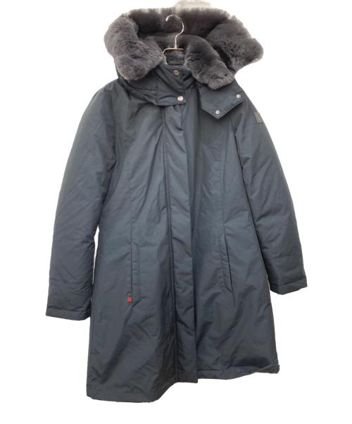 WOOLRICH（ウールリッチ）WOOLRICH (ウールリッチ) BOW BRIDGE COAT ネイビー サイズ:xsの古着・服飾アイテム