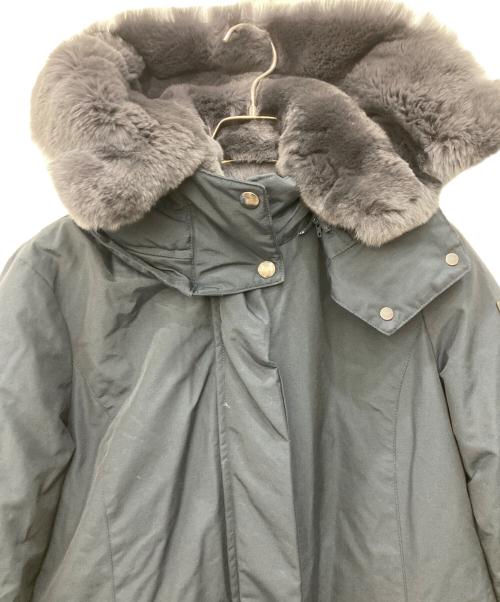 WOOLRICH（ウールリッチ）WOOLRICH (ウールリッチ) BOW BRIDGE COAT ネイビー サイズ:xsの古着・服飾アイテム