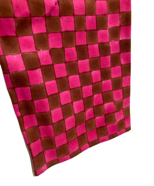 SZ Blockprints（エスゼットブロックプリント）SZ Blockprints (エスゼットブロックプリント) ディスコパンツ ピンク サイズ:XSの古着・服飾アイテム