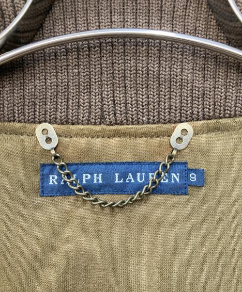 RALPH LAUREN（ラルフローレン）RALPH LAUREN (ラルフローレン) ダウンジャケット ブラウン サイズ:9の古着・服飾アイテム
