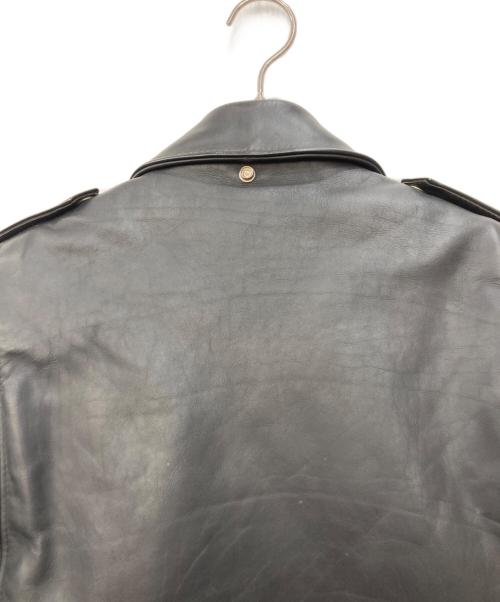 Schott（ショット）Schott (ショット) ダブルライダースジャケット ブラック サイズ:36の古着・服飾アイテム