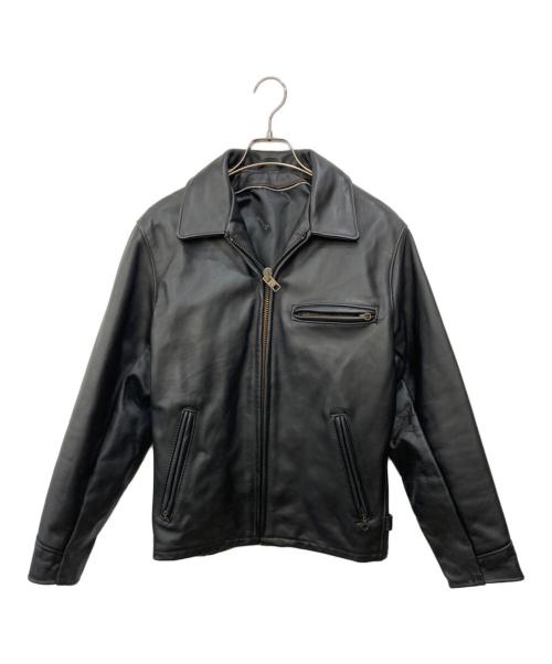 Schott（ショット）Schott (ショット) ライダースジャケット ブラック サイズ:36の古着・服飾アイテム