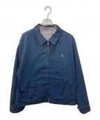 POLO RALPH LAURENポロ・ラルフローレン）の古着「リバーシブルスイングトップ」｜ネイビー×グレー