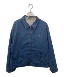 POLO RALPH LAUREN（ポロ・ラルフローレン）の古着「リバーシブルスイングトップ」｜ネイビー×グレー