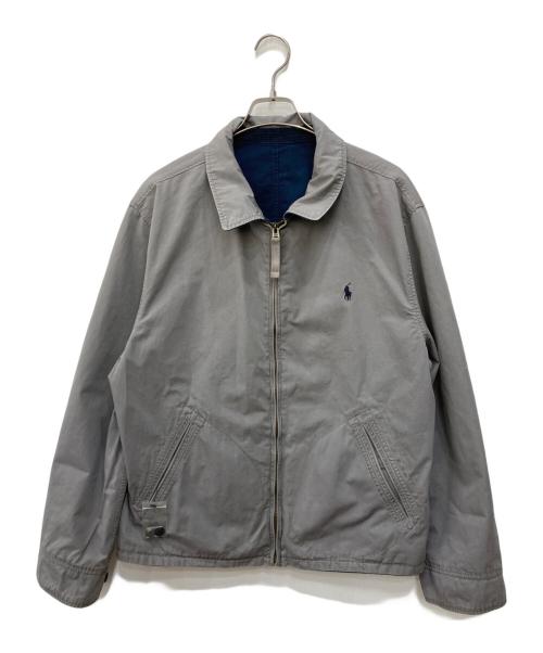 POLO RALPH LAUREN（ポロ・ラルフローレン）POLO RALPH LAUREN (ポロ・ラルフローレン) リバーシブルスイングトップ ネイビー×グレー サイズ:XLの古着・服飾アイテム