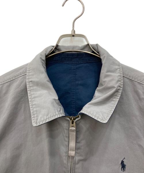 POLO RALPH LAUREN（ポロ・ラルフローレン）POLO RALPH LAUREN (ポロ・ラルフローレン) リバーシブルスイングトップ ネイビー×グレー サイズ:XLの古着・服飾アイテム