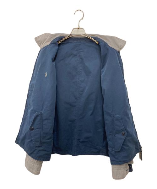 POLO RALPH LAUREN（ポロ・ラルフローレン）POLO RALPH LAUREN (ポロ・ラルフローレン) リバーシブルスイングトップ ネイビー×グレー サイズ:XLの古着・服飾アイテム