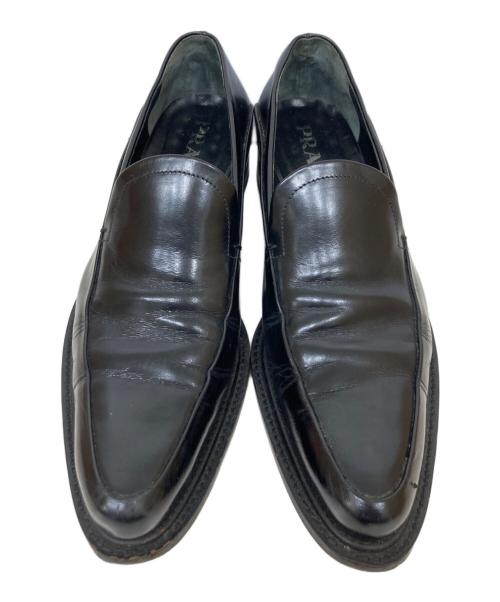 PRADA（プラダ）PRADA (プラダ) ドレスシューズ ブラック サイズ:	SIZE 38 1/2の古着・服飾アイテム
