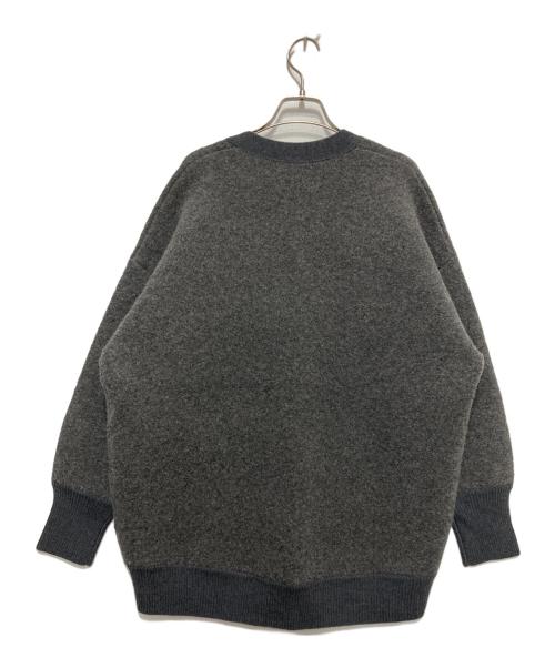 Spick and Span（スピック＆スパン）Spick and Span (スピック＆スパン) ブークレダブルフェイスカーディガン グレー サイズ:F 未使用品の古着・服飾アイテム