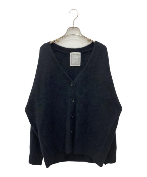 BEARDSLEY（ビアズリー）BEARDSLEY (ビアズリー) FOXウールカーディガン ブラック サイズ:F 未使用品の古着・服飾アイテム