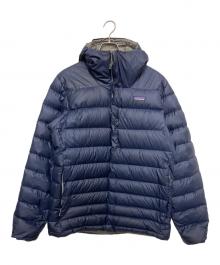 Patagonia（パタゴニア）の古着「Men's Hi-Loft Down Sweater Hoody」｜ネイビー