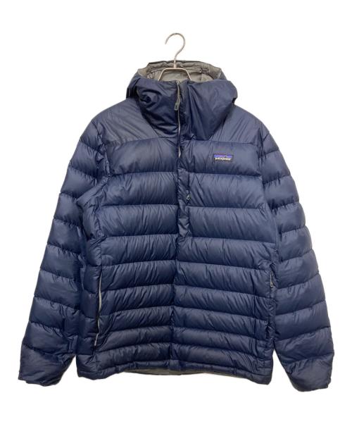 Patagonia（パタゴニア）Patagonia (パタゴニア) Men's Hi-Loft Down Sweater Hoody ネイビー サイズ:Mの古着・服飾アイテム