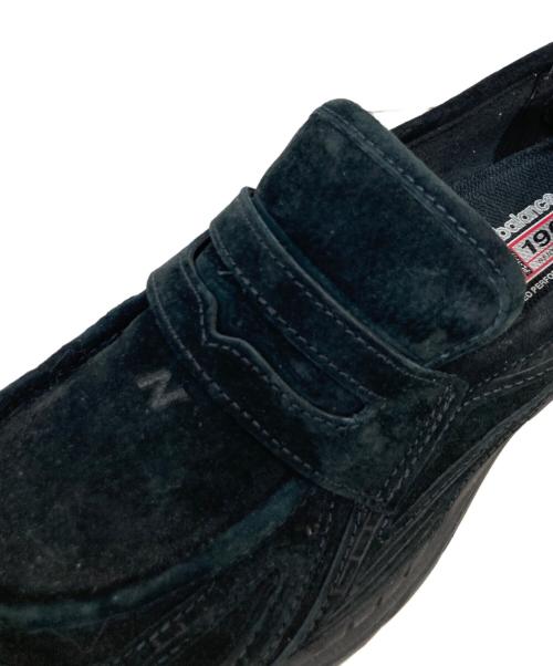 NEW BALANCE（ニューバランス）NEW BALANCE (ニューバランス) スエードコインローファー ブラック サイズ:	SIZE 28cmの古着・服飾アイテム