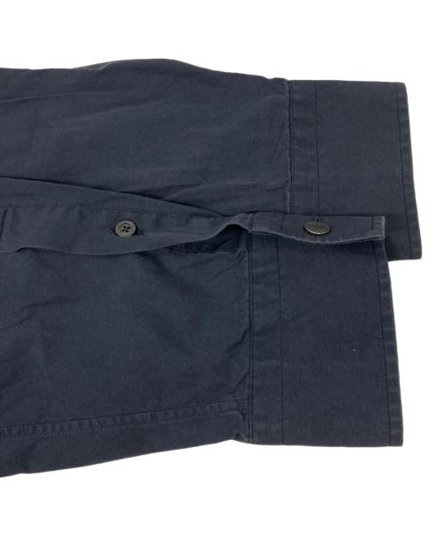 HERMES（エルメス）HERMES (エルメス) 袖切替バンドカラーシャツ ブラック サイズ:41/16の古着・服飾アイテム