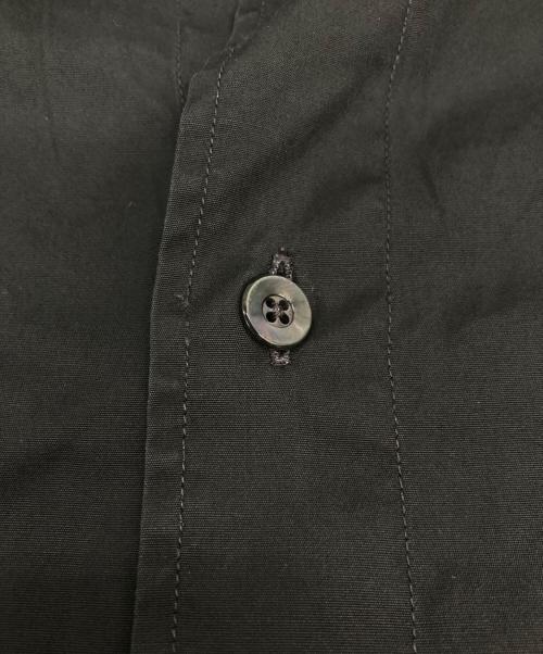 HERMES（エルメス）HERMES (エルメス) 袖切替バンドカラーシャツ ブラック サイズ:41/16の古着・服飾アイテム