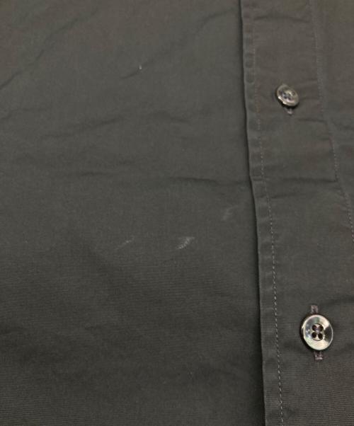 HERMES（エルメス）HERMES (エルメス) 袖切替バンドカラーシャツ ブラック サイズ:41/16の古着・服飾アイテム