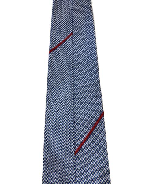 HERMES（エルメス）HERMES (エルメス) 総柄ネクタイ ブルー サイズ:不明　の古着・服飾アイテム