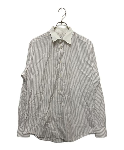 HERMES（エルメス）HERMES (エルメス) ストライプシャツ ホワイト サイズ:16 1/2の古着・服飾アイテム