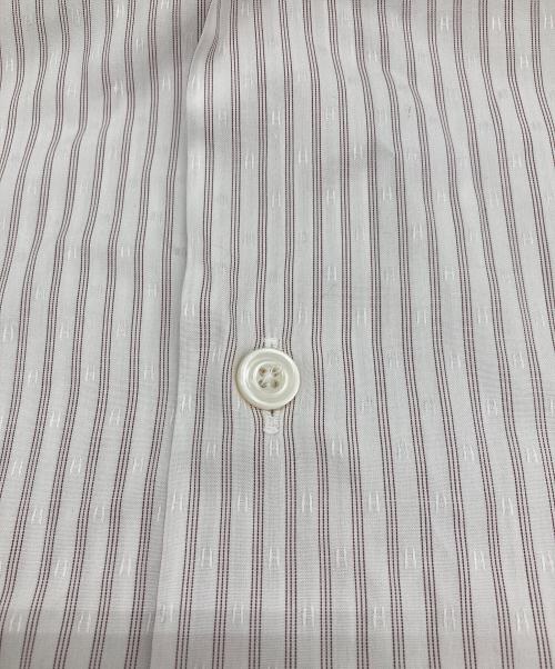 HERMES（エルメス）HERMES (エルメス) ストライプシャツ ホワイト サイズ:16 1/2の古着・服飾アイテム