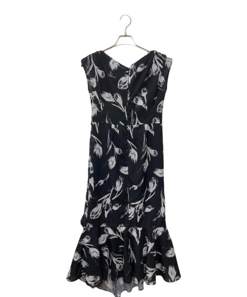 HER LIP TO（ハーリップトゥ）HER LIP TO (ハーリップトゥ) Lea Fleur Ruffled Dress ブラック サイズ:Mの古着・服飾アイテム
