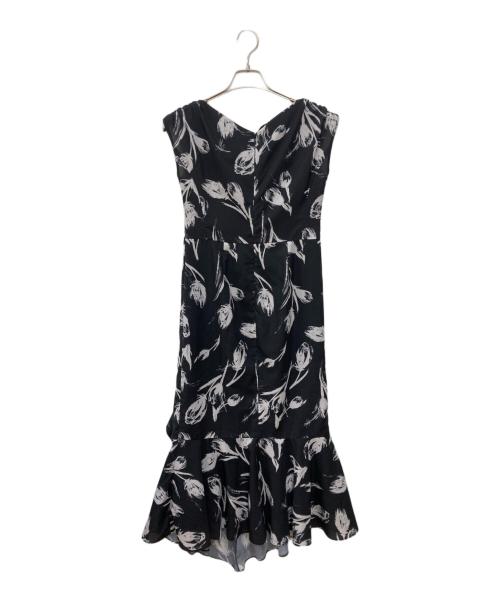 HER LIP TO（ハーリップトゥ）HER LIP TO (ハーリップトゥ) Lea Fleur Ruffled Dress ブラック サイズ:Mの古着・服飾アイテム