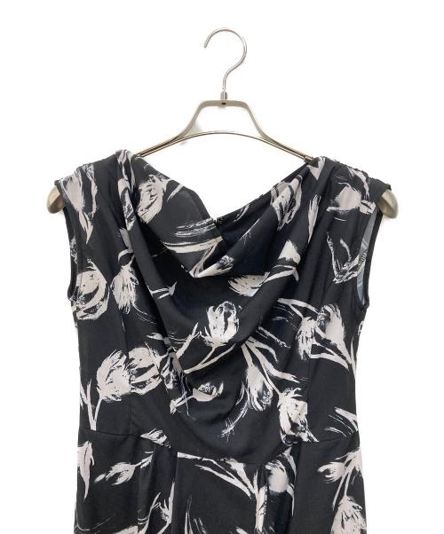 HER LIP TO（ハーリップトゥ）HER LIP TO (ハーリップトゥ) Lea Fleur Ruffled Dress ブラック サイズ:Mの古着・服飾アイテム