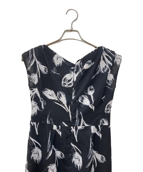 HER LIP TO（ハーリップトゥ）HER LIP TO (ハーリップトゥ) Lea Fleur Ruffled Dress ブラック サイズ:Mの古着・服飾アイテム