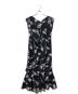 HER LIP TO（ハーリップトゥ）の古着「Lea Fleur Ruffled Dress」｜ブラック