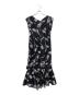 HER LIP TO (ハーリップトゥ) Lea Fleur Ruffled Dress ブラック サイズ:M：8000円