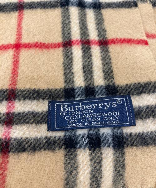 Burberry's（バーバリーズ）Burberry's (バーバリーズ) ノヴァチェックマフラー ブラウン サイズ:不明　の古着・服飾アイテム