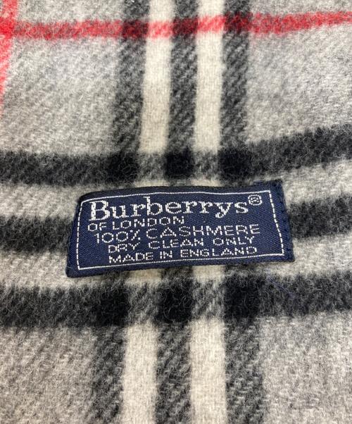 Burberry's（バーバリーズ）Burberry's (バーバリーズ) ノヴァチェックマフラー グレー サイズ:不明　の古着・服飾アイテム