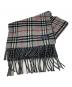 Burberry's（バーバリーズ）の古着「ノヴァチェックマフラー」｜グレー