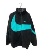 NIKEナイキ）の古着「BIG SWOOSH BOA JACKET」｜ブラック