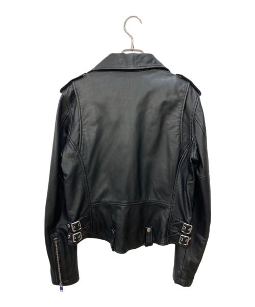 DIESEL（ディーゼル）DIESEL (ディーゼル) ダブルライダースジャケット ブラック サイズ:Mの古着・服飾アイテム