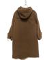 BEAUTY&YOUTH UNITED ARROWS (ビューティーアンドユースユナイテッドアローズ) パイルカット ダッフルコート ブラウン サイズ:S：7000円