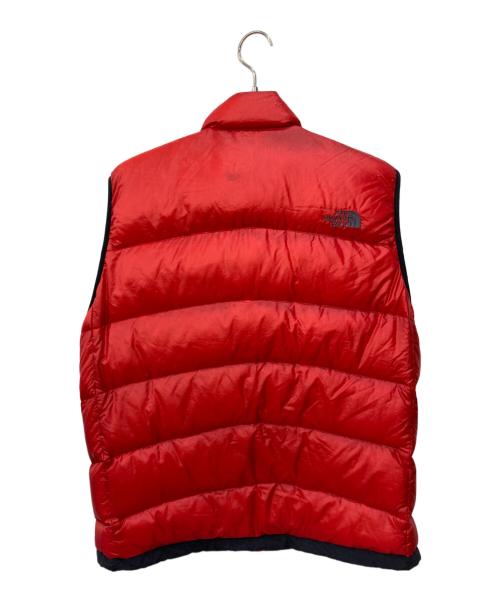 THE NORTH FACE（ザ ノース フェイス）THE NORTH FACE (ザ ノース フェイス) ACONCAGUA VEST レッド サイズ:XLの古着・服飾アイテム
