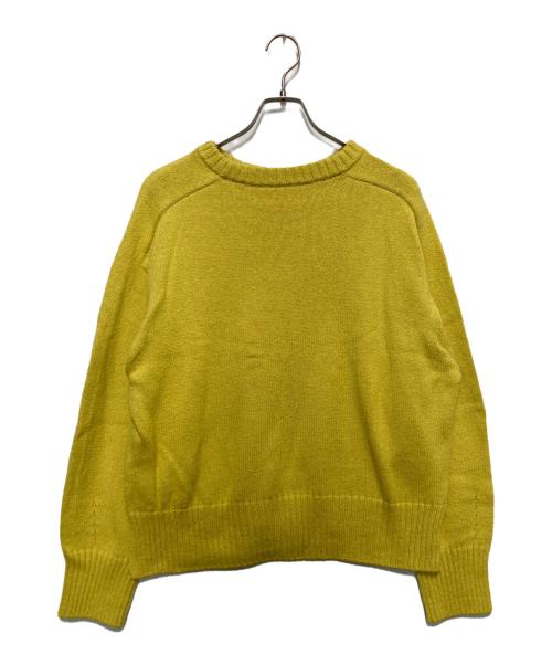 L'appartement（アパルトモン）L'Appartement (アパルトモン) COTTON BF KNIT イエロー サイズ:FREEの古着・服飾アイテム