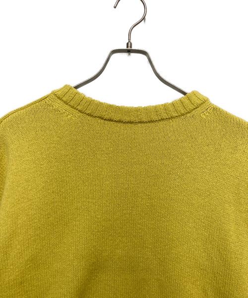 L'appartement（アパルトモン）L'Appartement (アパルトモン) COTTON BF KNIT イエロー サイズ:FREEの古着・服飾アイテム