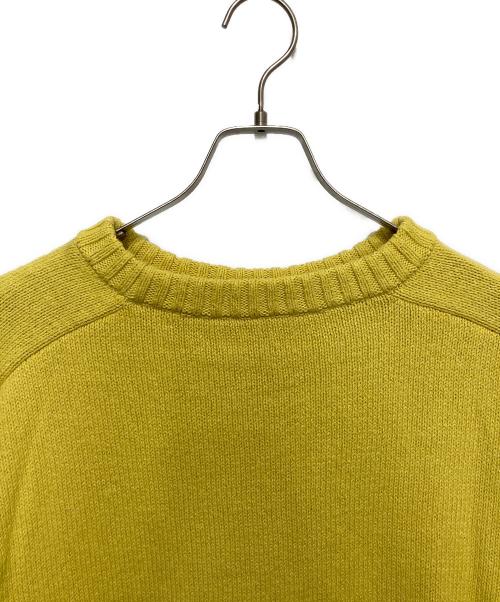 L'appartement（アパルトモン）L'Appartement (アパルトモン) COTTON BF KNIT イエロー サイズ:FREEの古着・服飾アイテム