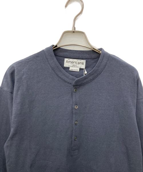 Americana（アメリカーナ）Americana (アメリカーナ) DEUXIEME CLASSE (ドゥーズィエム クラス) LONGSLEEVE Tシャツ グレー サイズ:不明　 未使用品の古着・服飾アイテム